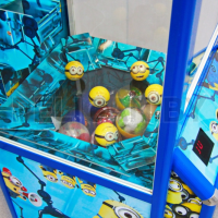 Призовой автомат 'Бункер - Миньоны' с призами в капсулах (вариант 2)