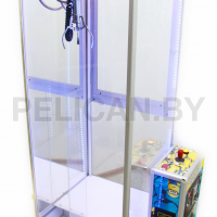 Торгово-призовой автомат 'Кран-машина старого образца' (с призовым уголком) Б/У.