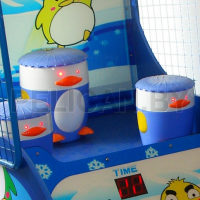 Развлекательный аттракцион ПИНГВИНЫ