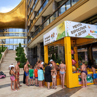 Аттракцион МЕГА - Хватай-ка с ребенком ( вариант 3 х 3 метра)