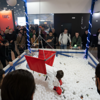 Аттракцион МЕГА - Хватай-ка с ребенком ( вариант 3 х 3 метра)