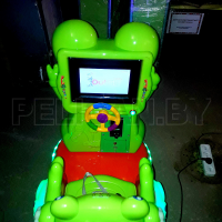 Качалка с экраном Лягушка