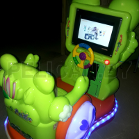 Качалка с экраном Лягушка