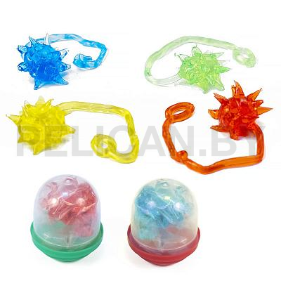 Игрушки в капсулах 28 мм 'Шипы-тянучки'