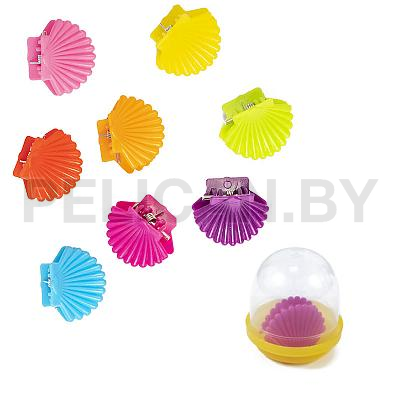 Игрушки в капсулах 28 мм 'Разноцветные заколочки'