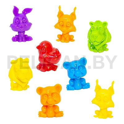 Игрушки для капсул 45 мм фигурки 'Зоопарк'