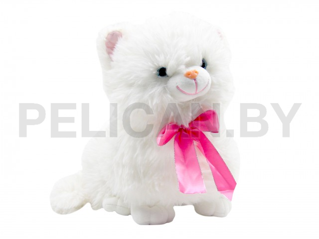 КОШКА ПУШИСТАЯ С БАНТОМ