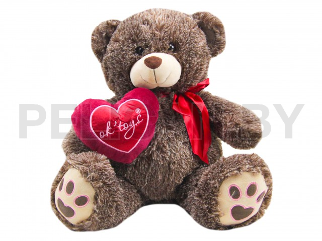 МИШУТКА ШОКОЛАДНЫЙ С СЕРДЦЕМ 