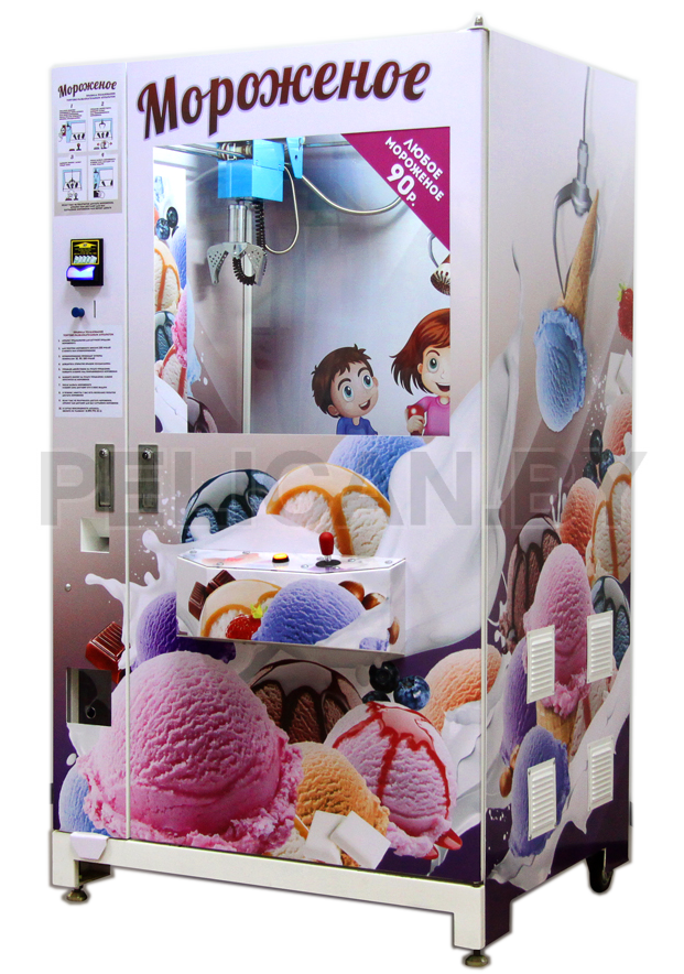 Вендинговый автомат для продажи мороженого