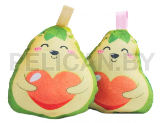 БРЕЛОК АВОКАДО ЕЖИК