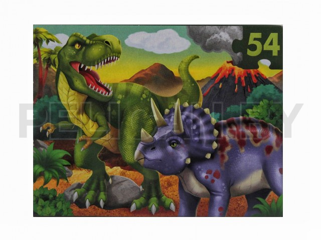 ПАЗЛ МИР ДИНОЗАВРОВ 54 ЭЛЕМЕНТА