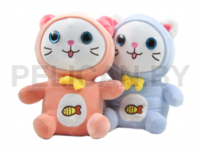 КОТИК С РЫБКОЙ