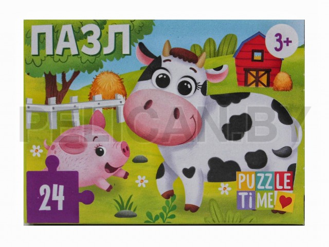 ПАЗЛ ВЕСЕЛАЯ ФЕРМА 24 ЭЛЕМЕНТА