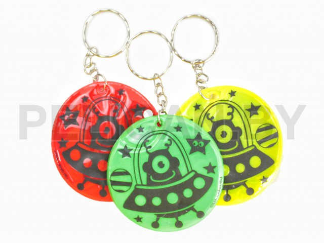 БРЕЛОК ФЛИКЕР СВЕТООТРАЖАЮЩИЙ НЛО