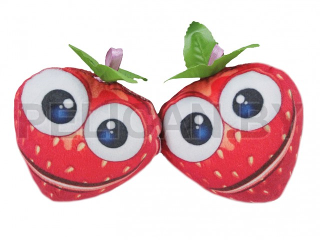 БРЕЛОК КЛУБНИЧКА ПРИКОЛЬНАЯ