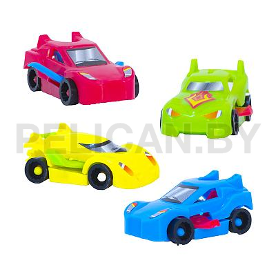 Игрушки для капсул 45 мм 'Тачки-гонки'