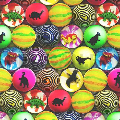 Мячи-прыгуны 45 мм 'Мезозойская эра'