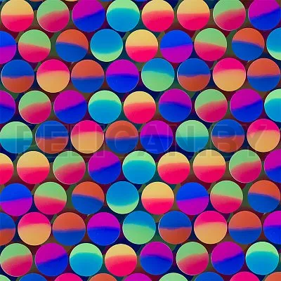 Мячи-прыгуны 25 мм 'Цветной лед'