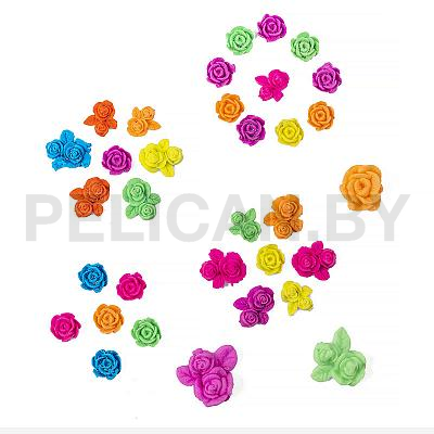 Игрушки для капсул 28 мм 'Цветы-растишки'