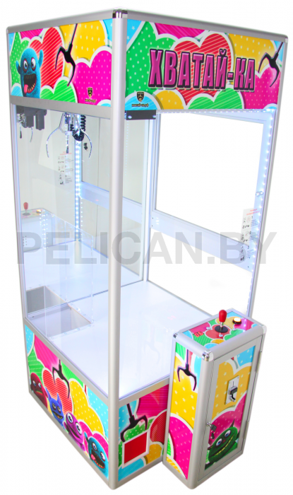 ПРИЗОВОЙ АВТОМАТ 'КРАН-МАШИНА СТАРОГО ОБРАЗЦА' (С ПРИЗОВЫМ УГОЛКОМ)