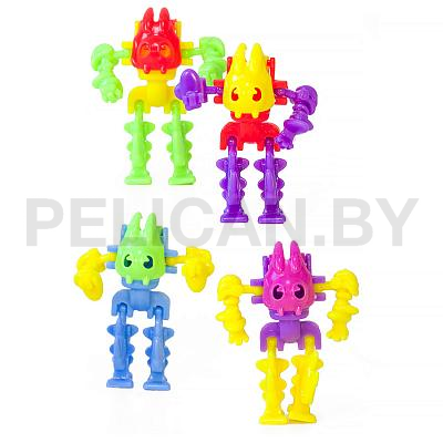 Игрушки для капсул 45 мм 'Умные роботы'