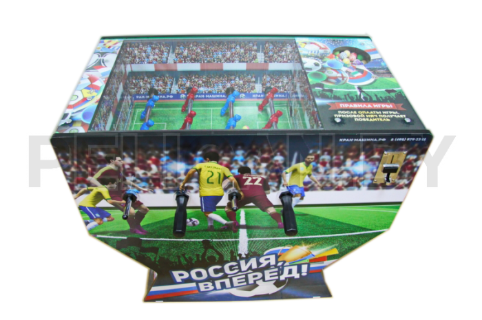 Аппарат для продажи мячей-прыгунов ФУТБОЛ - 3 , (4 линии футболистов)