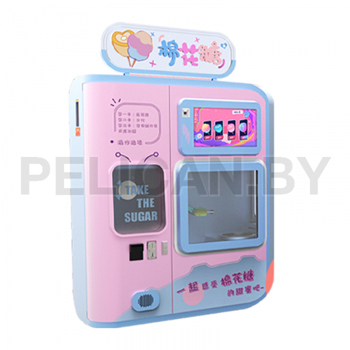 MG330 Полностью автоматический торговый автомат по продаже сахарной ваты