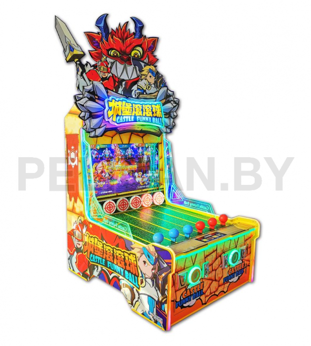 Забавный мяч в замке