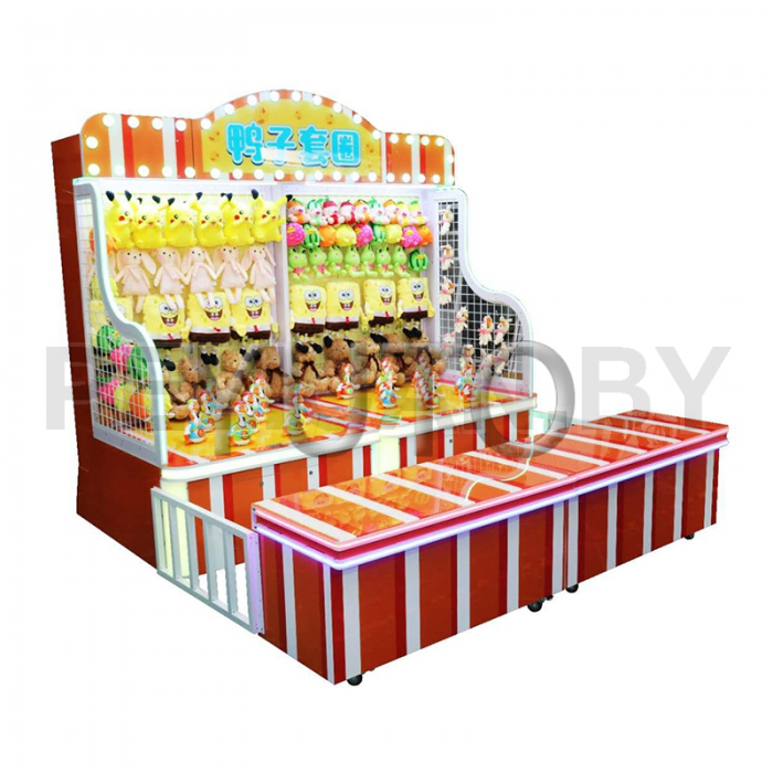 Карнавальная будка для игры в бросок кольца