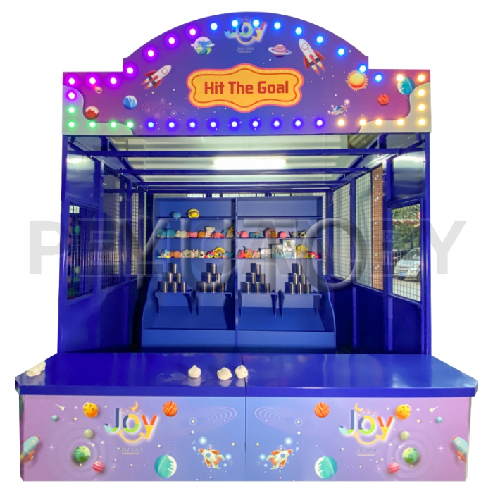 Tin Can Alley Game Carnival Booth
