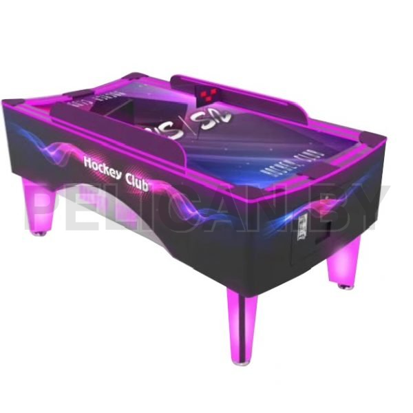 Изогнутый аркадный стол для аэрохоккея