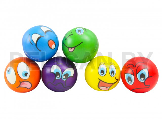 МЯЧИК ЗАБАВНЫЕ МОРДАШКИ