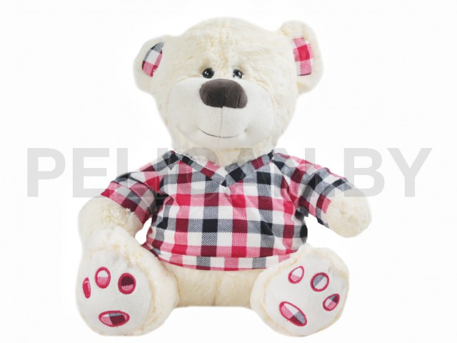 МИШКА В КЛЕТЧАТОЙ КОФТОЧКЕ