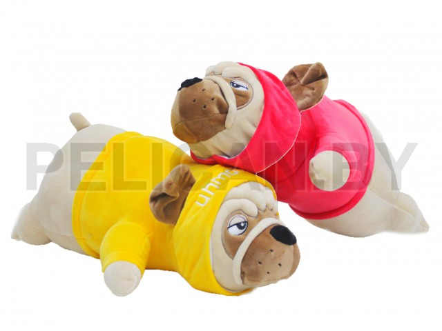 МОПС В ЯРКОЙ ТОЛСТОВКЕ