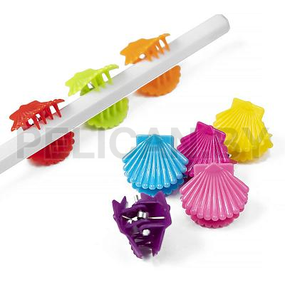 Игрушки для капсул 28 мм 'Разноцветные заколочки'