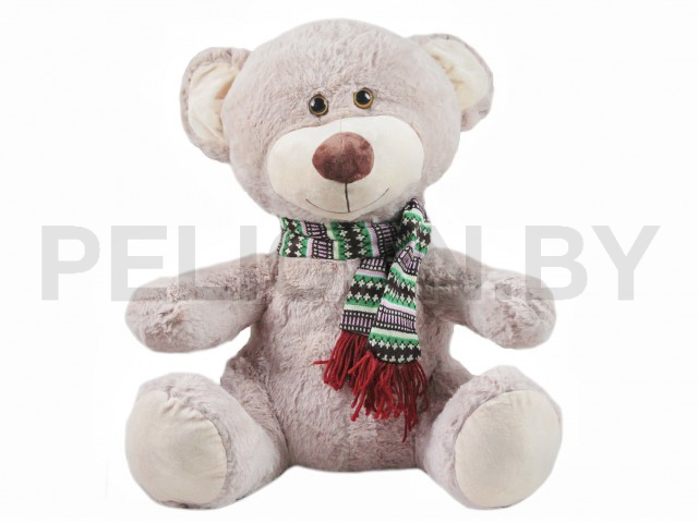 МИШУТКА В ВЯЗАНОМ ШАРФЕ