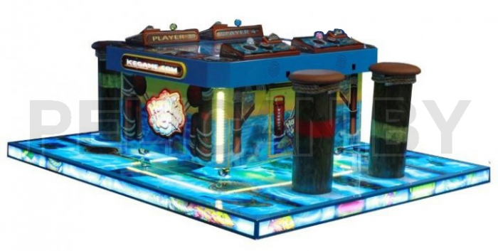 Harpoon Lagoon platform whith seats