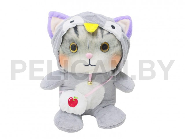 КОТЕНОК В СЕРОЙ ПИЖАМКЕ