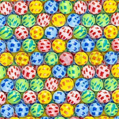 Мячи-прыгуны 25 мм 'Миксербол' (Тип O)