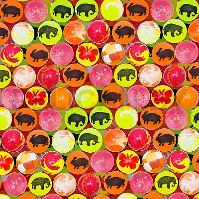 Мячи-прыгуны 25 мм 'Оранжевый'