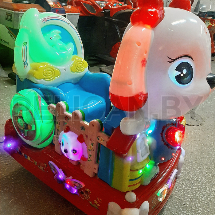 Качалка Собачка с экраном