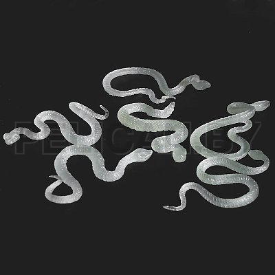 Игрушки для капсул 34 мм ' Шпионы змейки' (светящиеся в темноте)