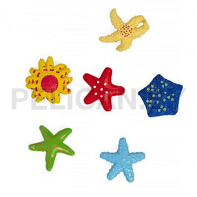 Игрушки для капсул 34 мм 'Звезды морские'