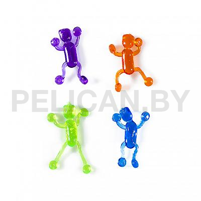 Игрушки для капсул 34 мм 'Липкие тянущиеся человечки'