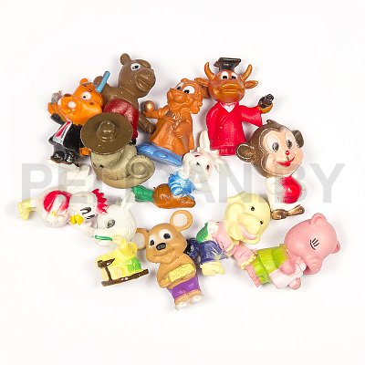 Игрушки для капсул 28 мм 'Забавные животные'