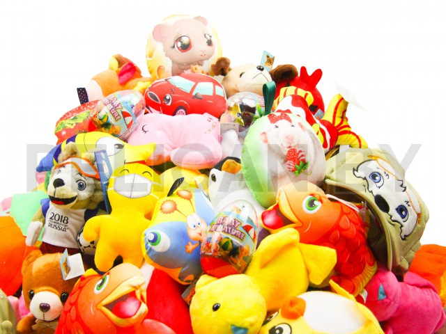 СТАРТОВЫЙ МИКС ХВАТАЙ-КА  ДЛЯ АППАРАТА(набор игрушек 40-50 видов+ бонус 10 игрушек)