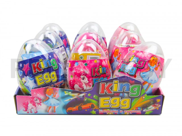 ЯЙЦО С КОНФЕТАМИ И ИГРУШКАМИ