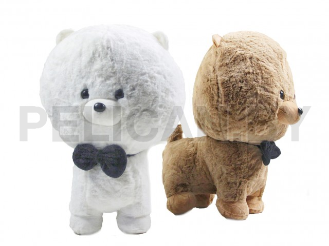 ШПИЦ БЕЛЫЙ С БАНТОМ