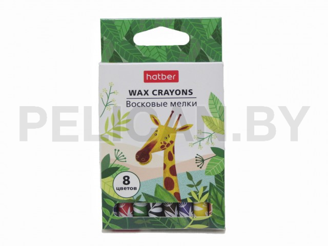 ВОСКОВЫЕ МЕЛКИ 8 ЦВЕТОВ