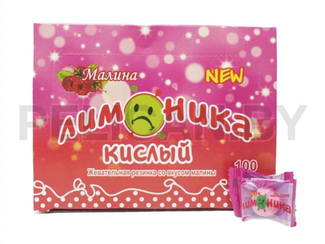 ЖЕВАТЕЛЬНАЯ РЕЗИНКА МАЛИНА